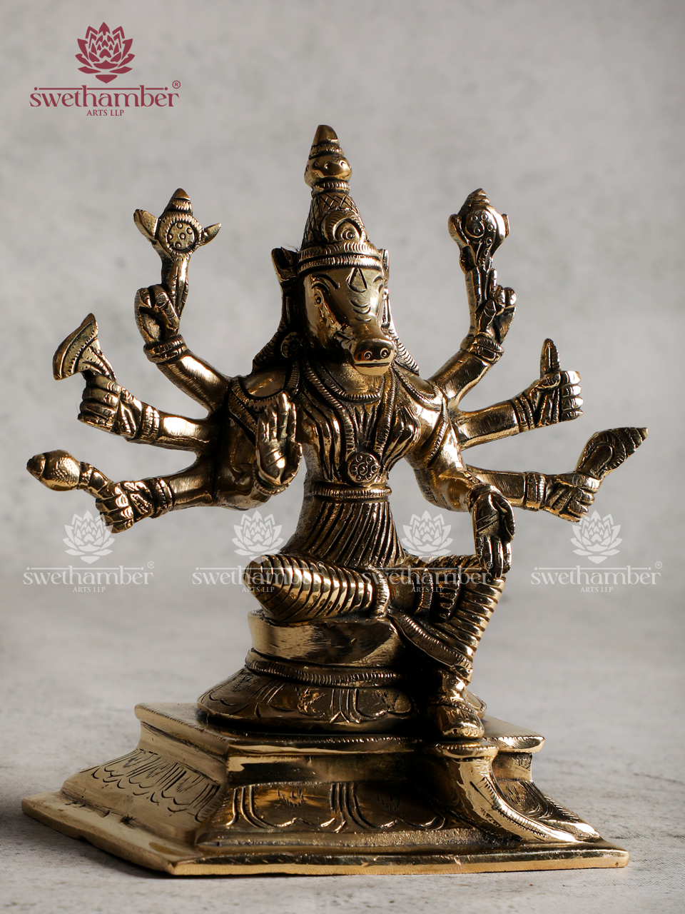 Sri Varahi Amman Brass Idol – Divine Protection & Power