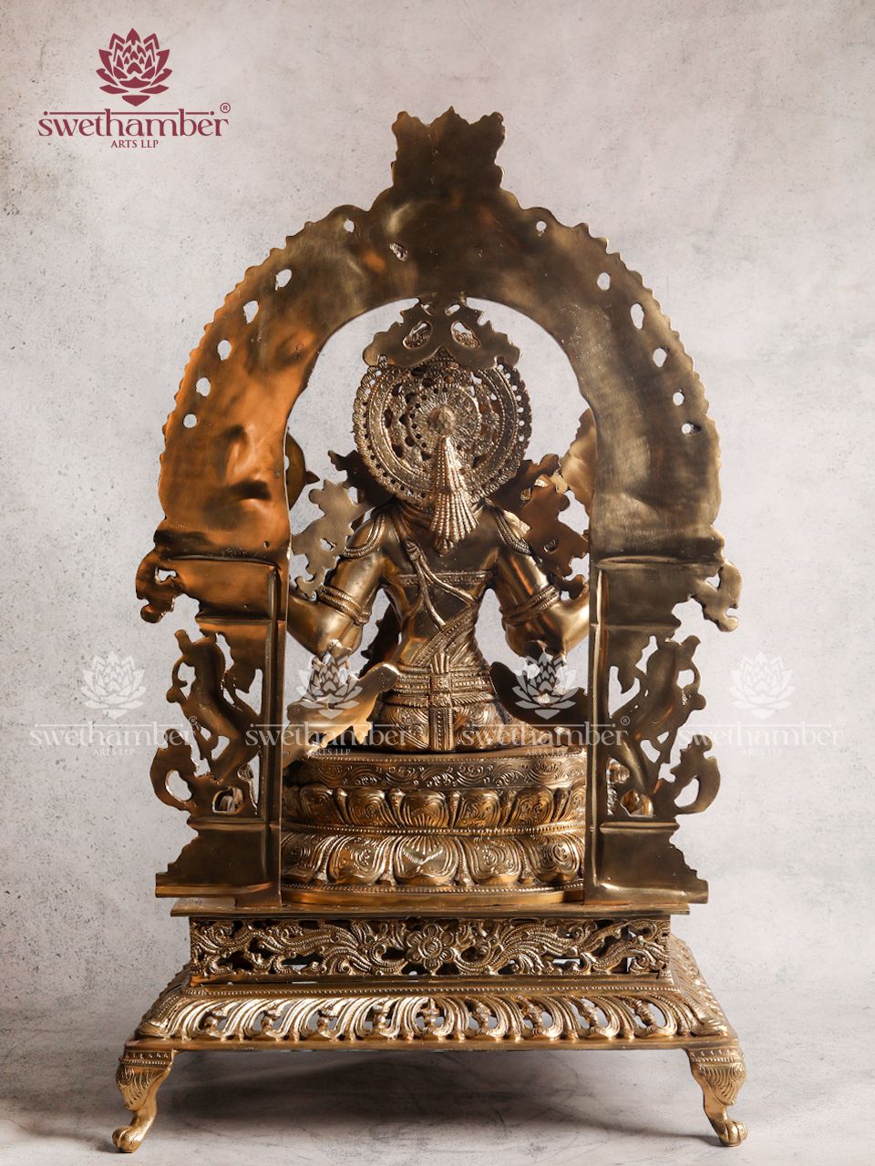 Raja Rajeshwari Brass Idol | South Indian Goddess Statue