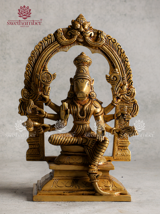 Brass Varahi Amman Idol – Sacred Goddess Idol for Pooja, Vastu & Home Décor