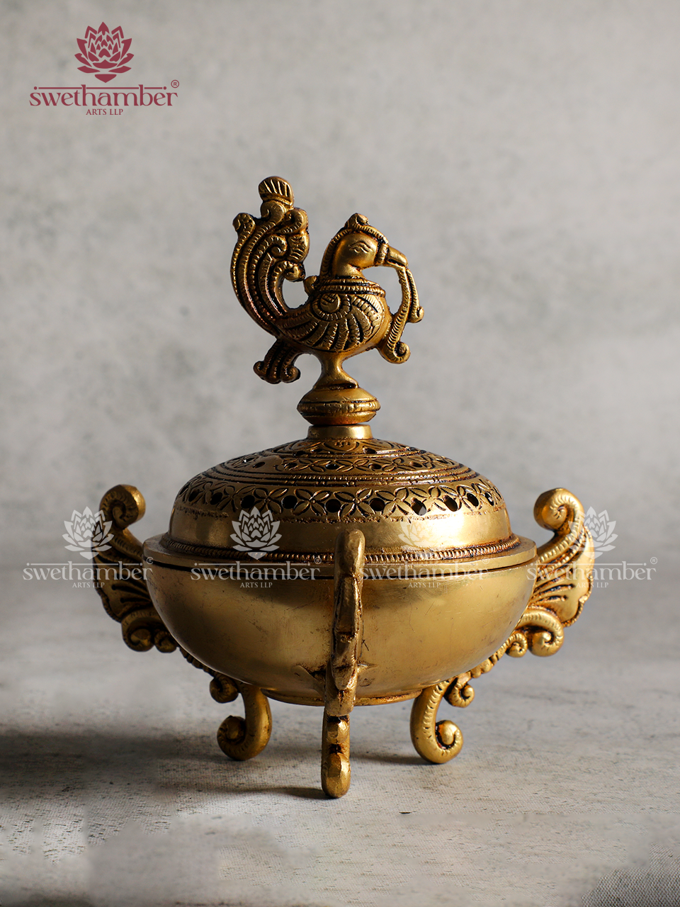 Brass Dhoop Dani / Incense Burner