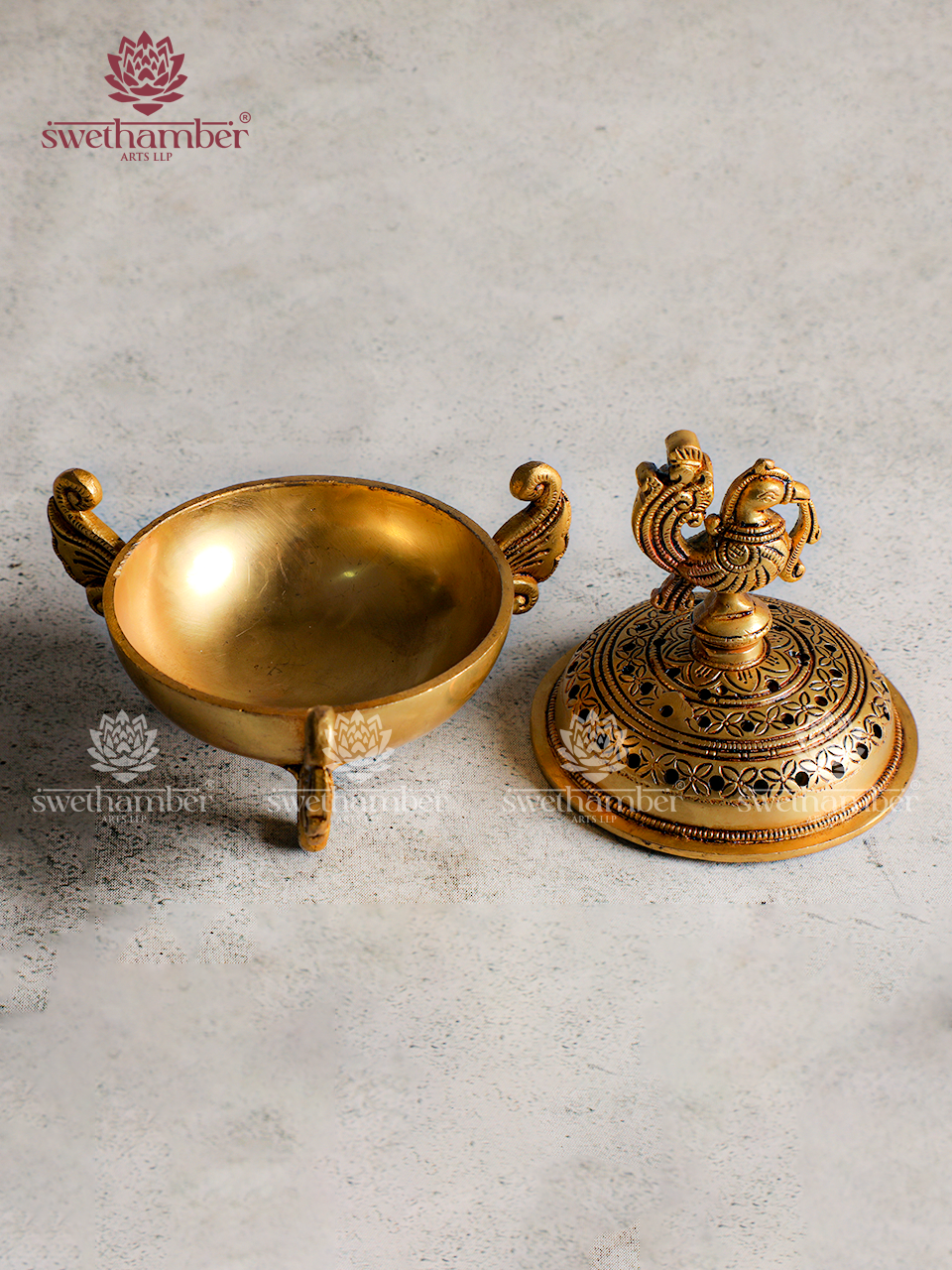 Brass Dhoop Dani / Incense Burner