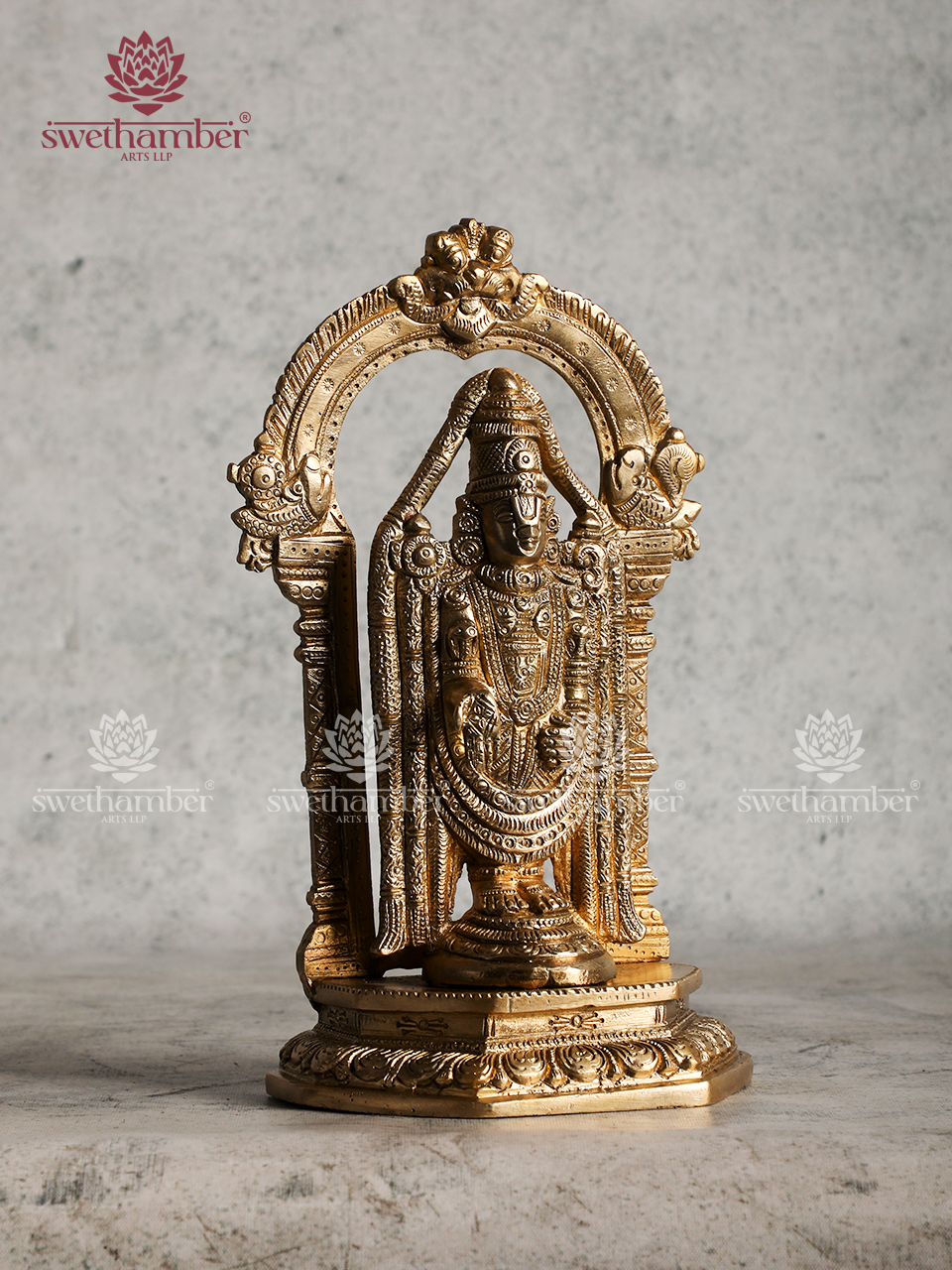 Bronze Balaji Idol – Lord Venkateshwara Statue