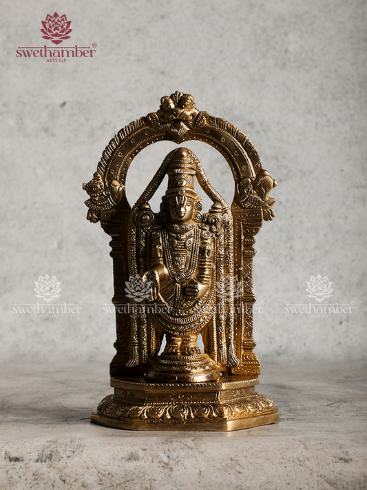 Bronze Balaji Idol – Lord Venkateshwara Statue