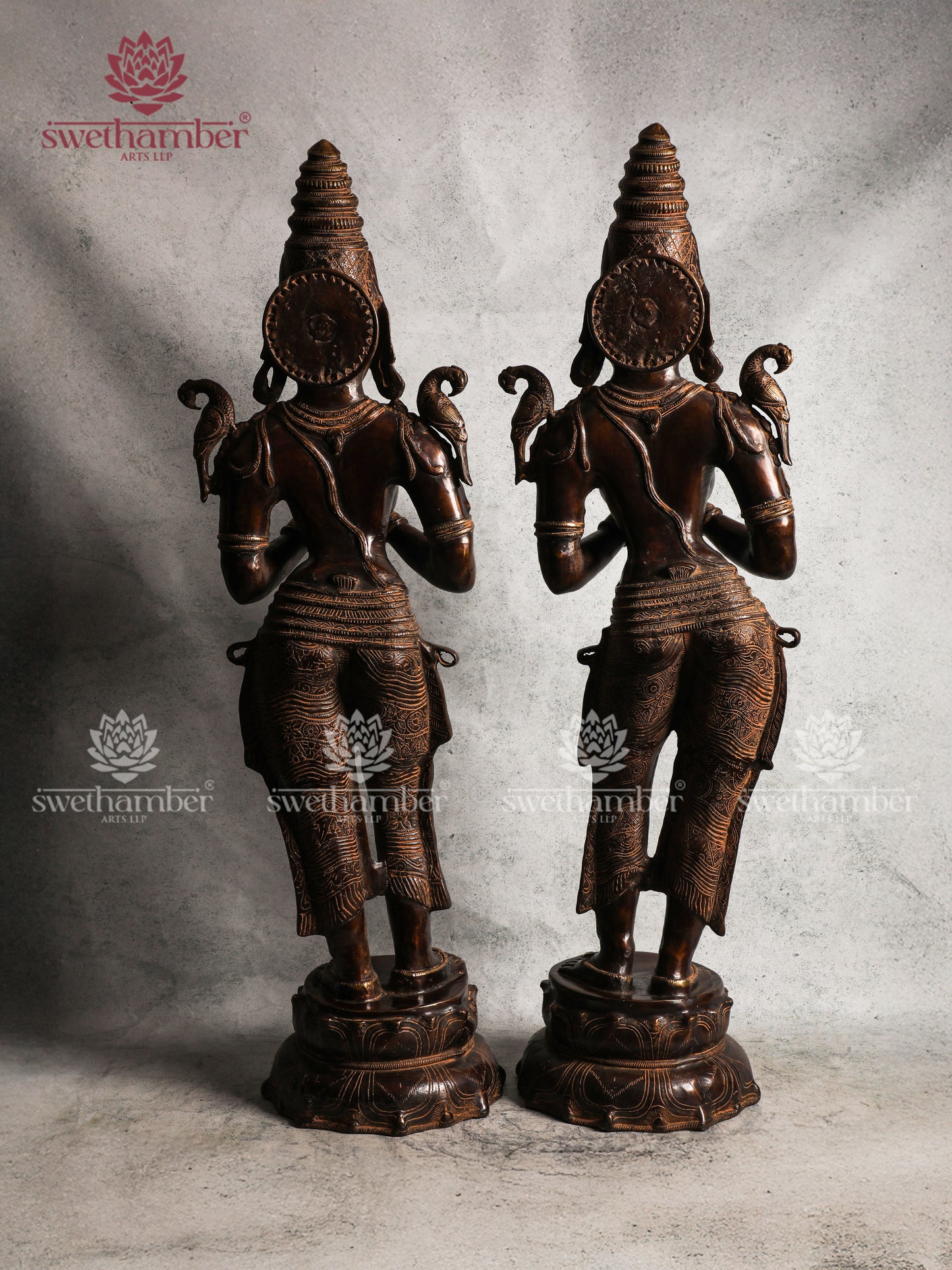 Brass Namaste ladies set