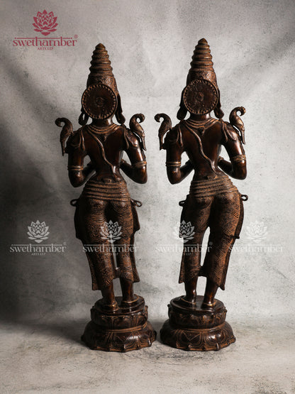 Brass Namaste ladies set