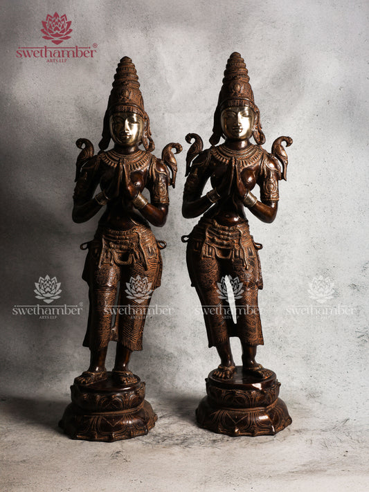 Brass Namaste ladies set