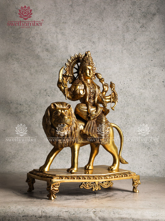 Durga Maa Brass Statue