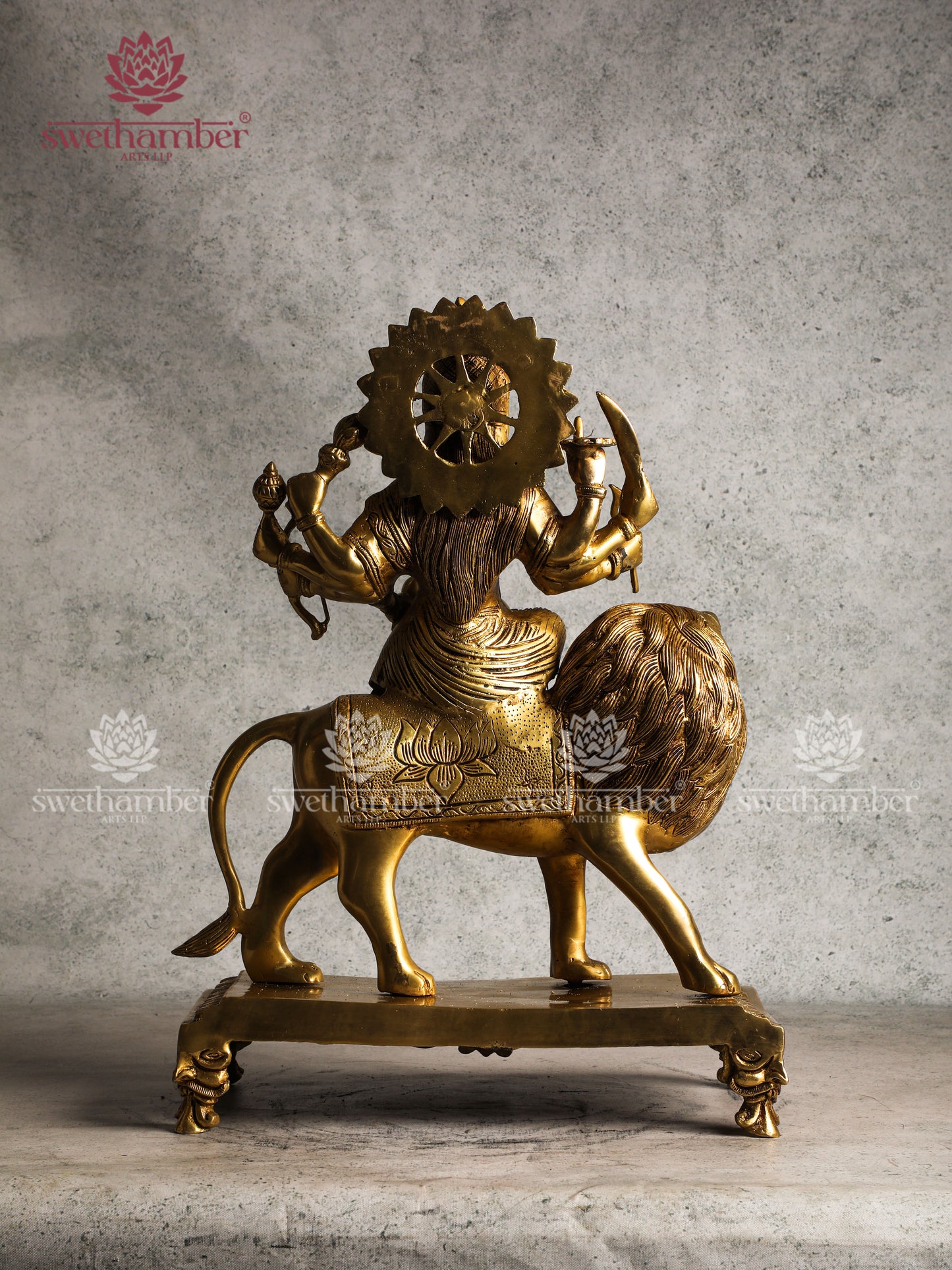 Durga Maa Brass Statue