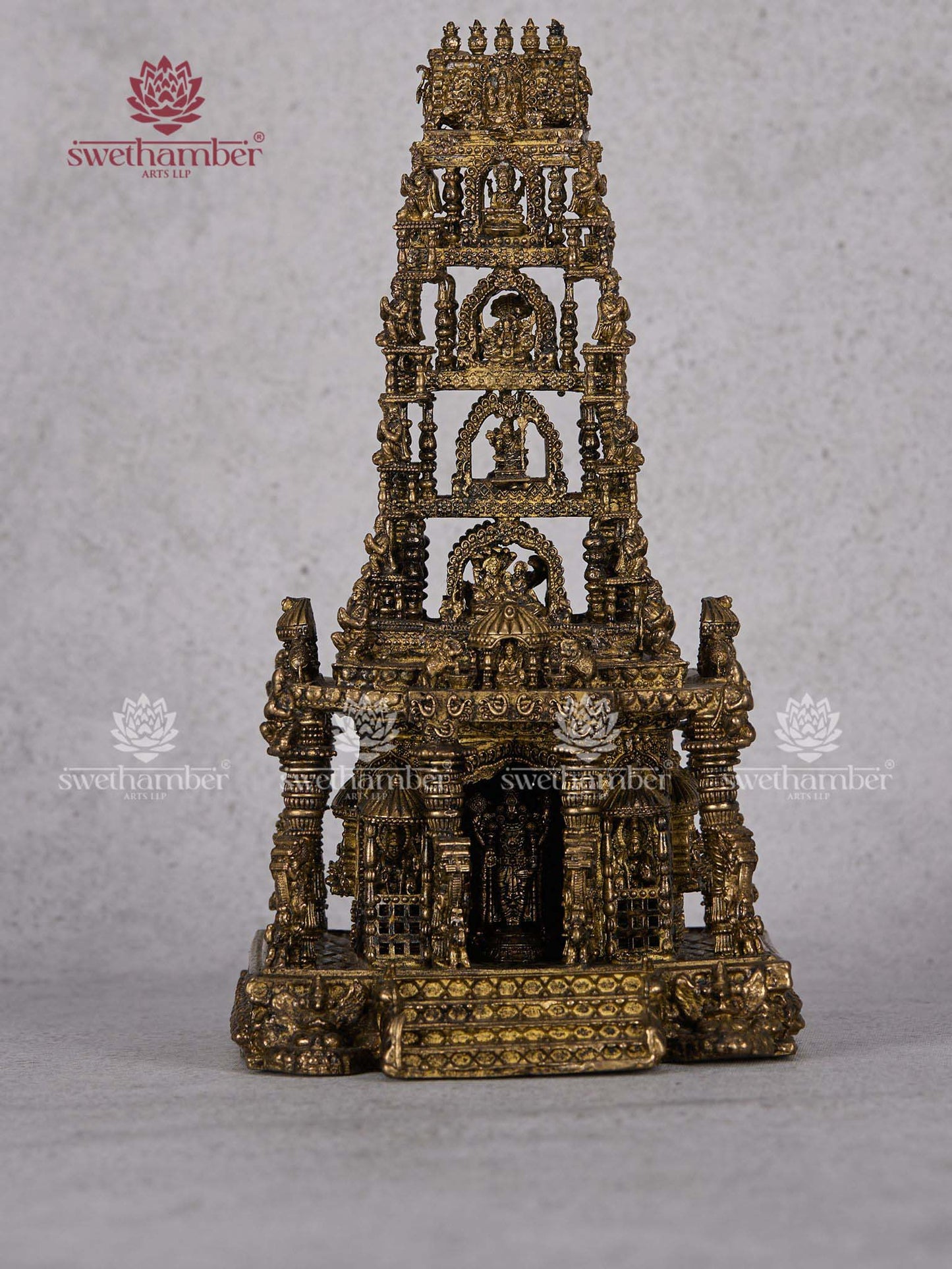 Tirupati Mandir Showpiece – Divine Gift & Spiritual Décor