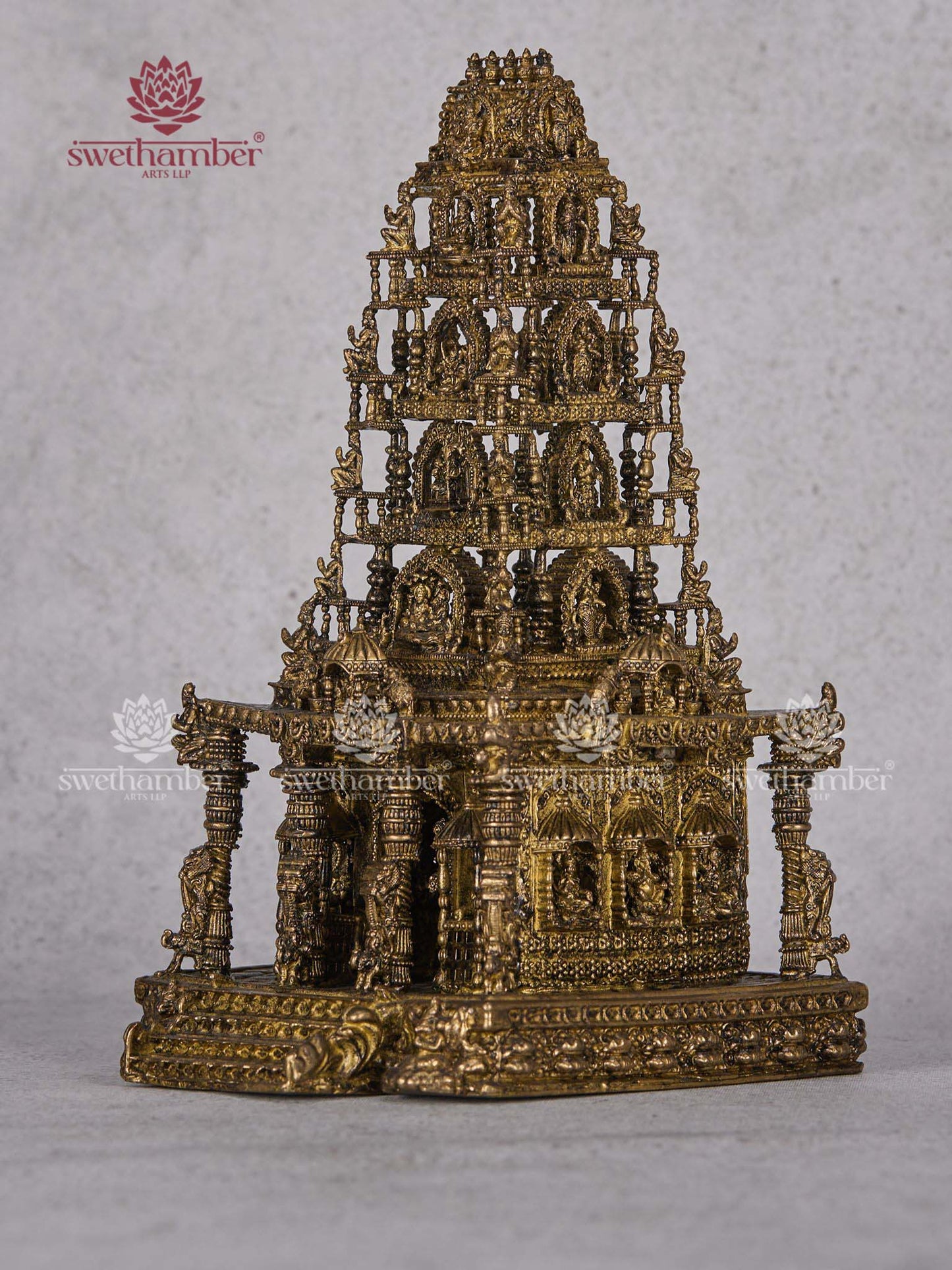 Tirupati Mandir Showpiece – Divine Gift & Spiritual Décor