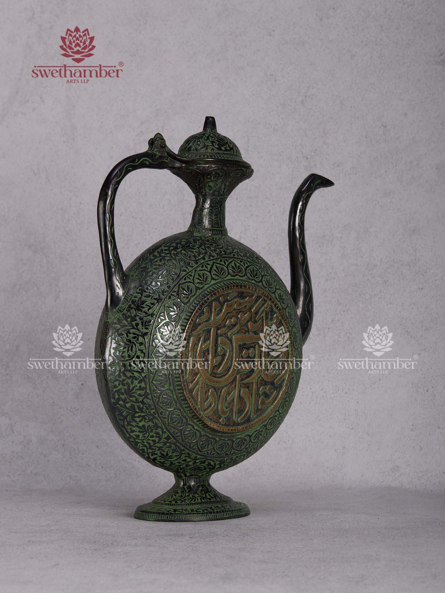 Decorative Brass Surai – Traditional Antique Water Pitcher Showpiece for Home Décor