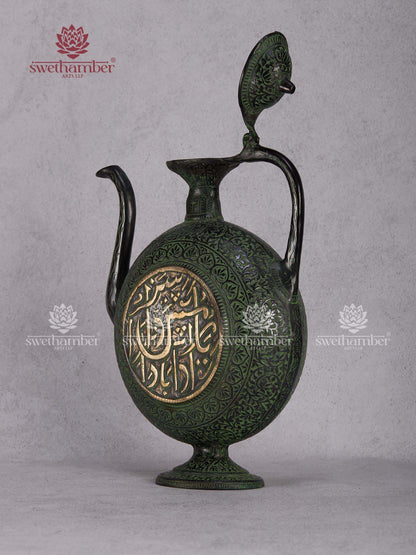 Decorative Brass Surai – Traditional Antique Water Pitcher Showpiece for Home Décor