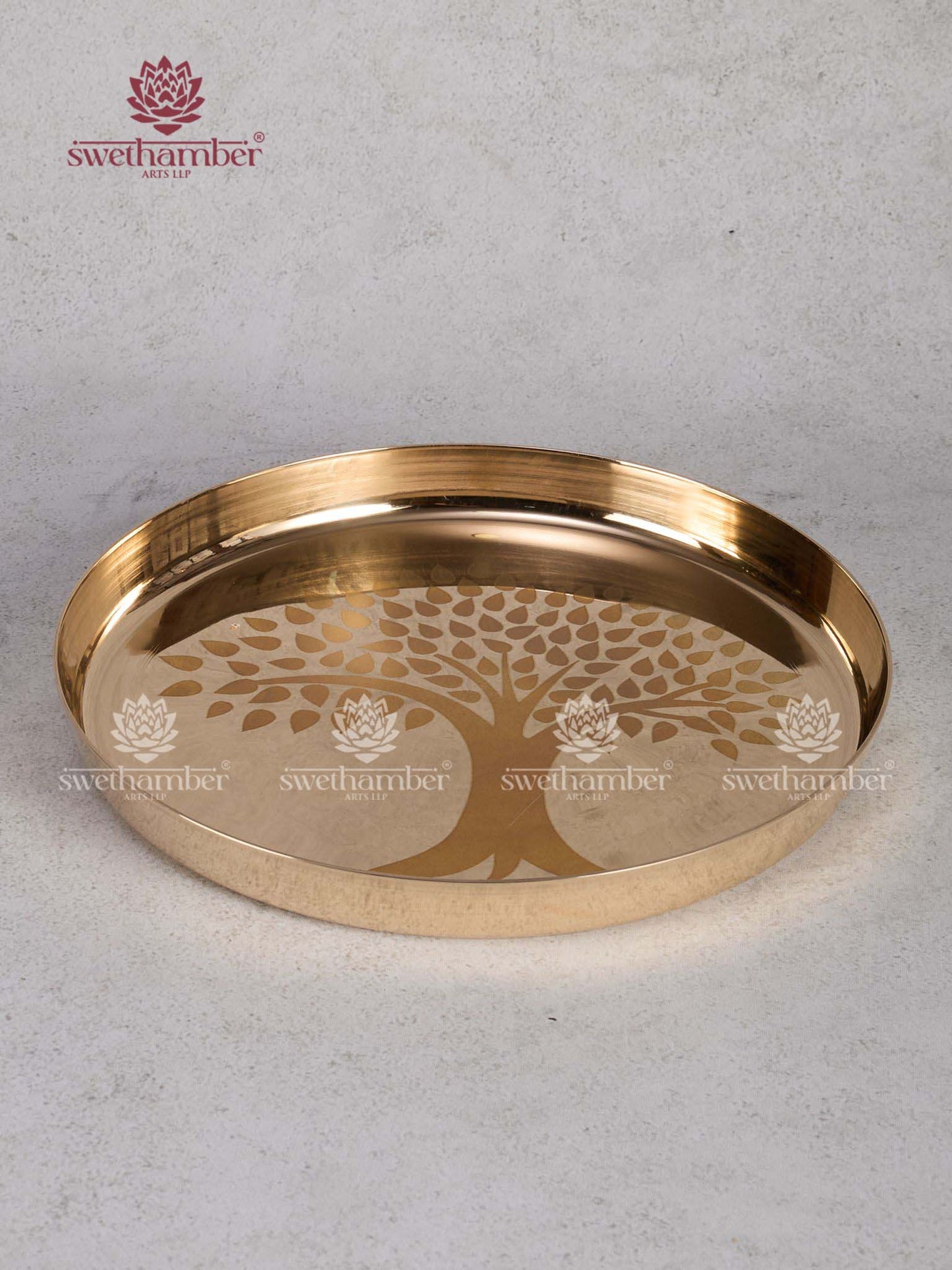 Premium Kansa Thali Set – Handcrafted Ayurvedic Bronze Dinnerware