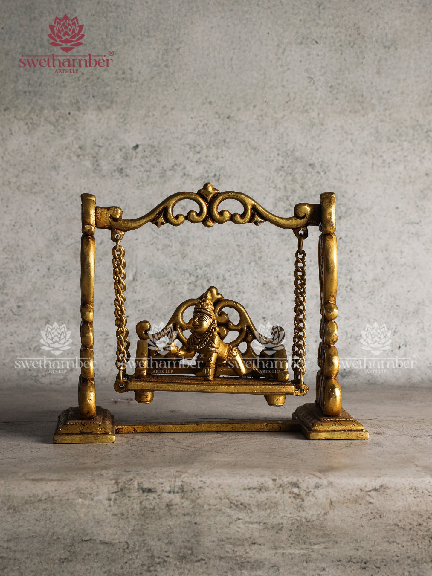 BRASS JHULA SWING FOR GOD IDOLS
