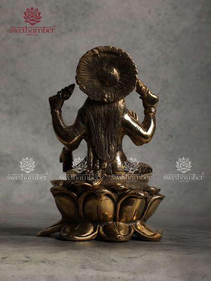 Lotus-Seated Goddess Lakshmi