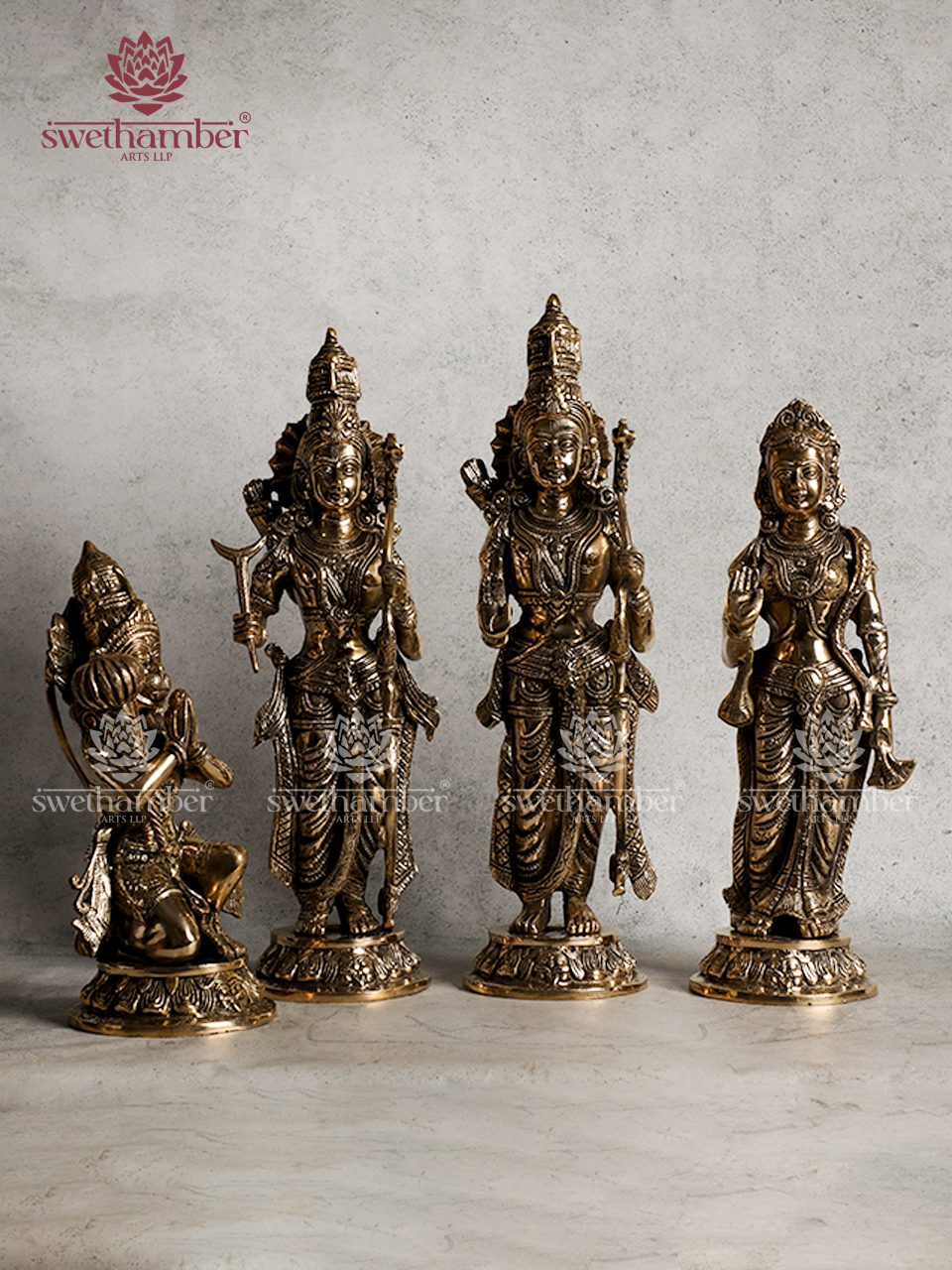 Ramdarbar – Handcrafted Brass Statue