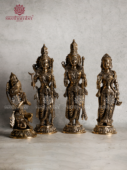 Ramdarbar – Handcrafted Brass Statue
