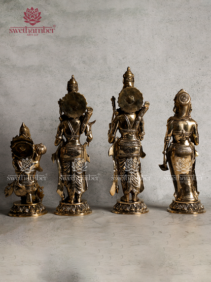 Ramdarbar – Handcrafted Brass Statue