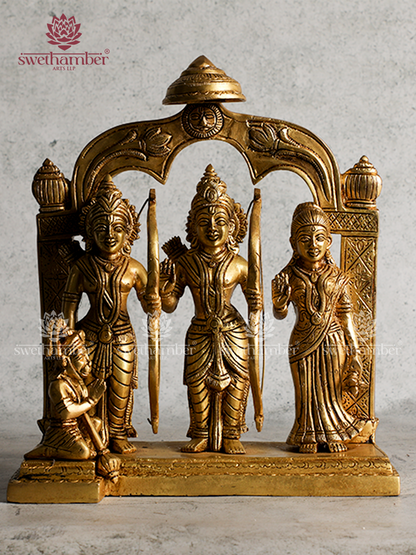 Ram Darbar Idol – Divine Blessings of Shri Ram, Sita, Lakshman & Hanuman