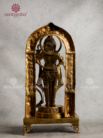 Ramlala Brass Idol for Pooja & Home Temple