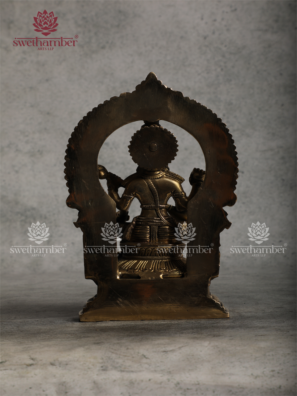 Traditional Brass Saraswati Idol for Home & Office
