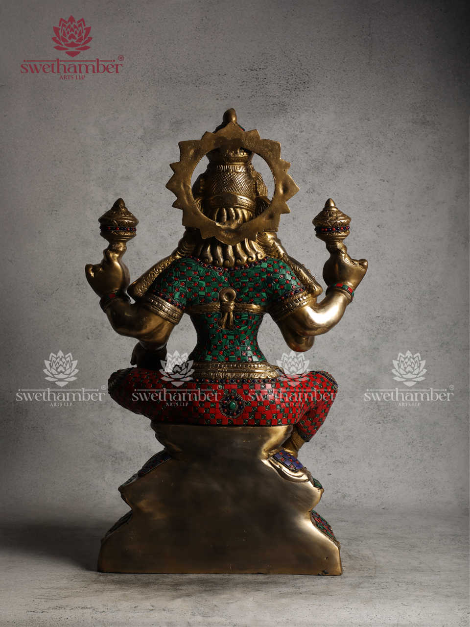 Premium Brass Lakshmi Devi Statue for Vastu Décor