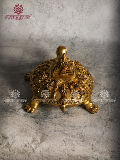 Vastu Tortoise with Dashavatara & Shree Yantra