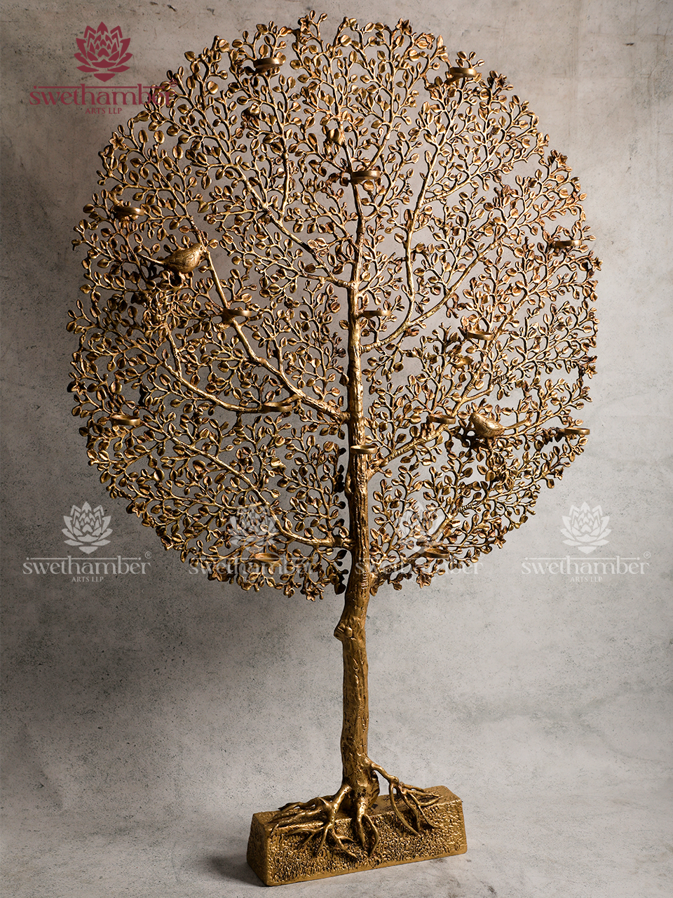 Decorative Brass kalpavruksha Tree