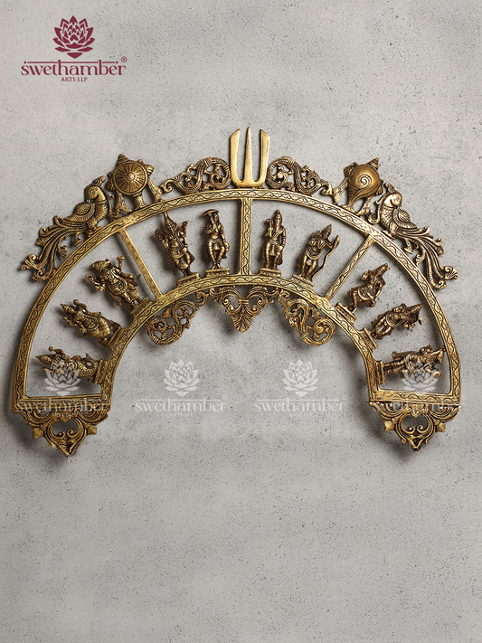 VISHNU WALL HANGING DASAVATAR