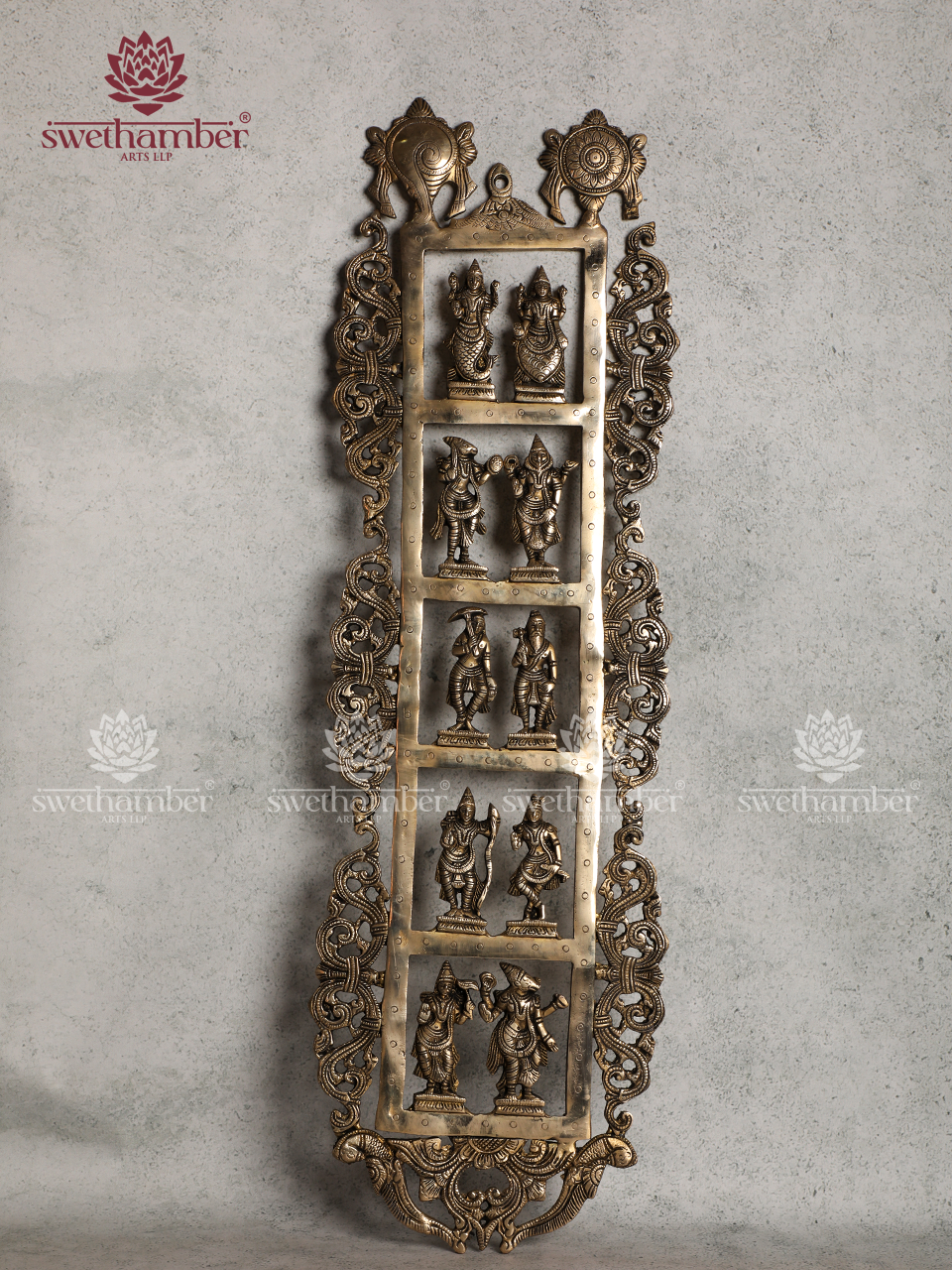 DASAVATAR BRASS WALL HANGING