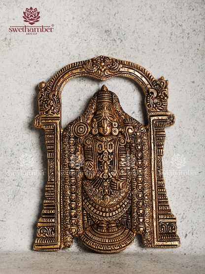 BALAJI BRASS WALL HANGING FOR PUJA ROOM /MAIN DOOR