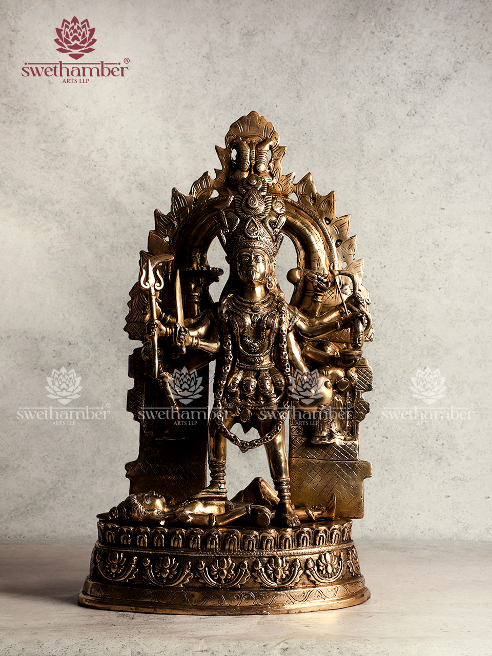 Goddess Kali Statue – Traditional Hindu Worship Idol