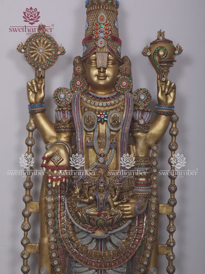 Large Balaji Idol – Lord Venkateswara Tirupati Statue