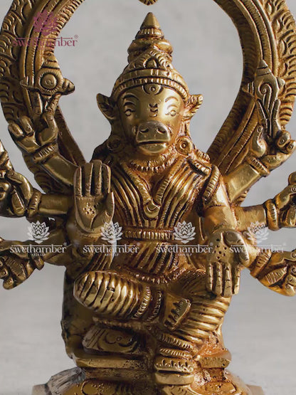 Small / Medium Brass Varahi Devi Idol – Home Pooja Essential