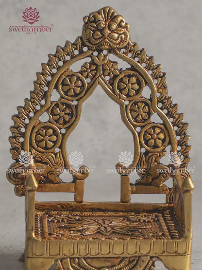 Brass Prabhavali Pita – Decorative Base Stand