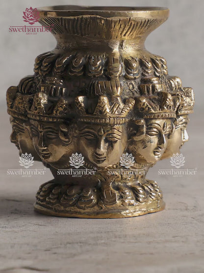 Brass Kalash Pot for Pooja | Wedding & Housewarming Kalash