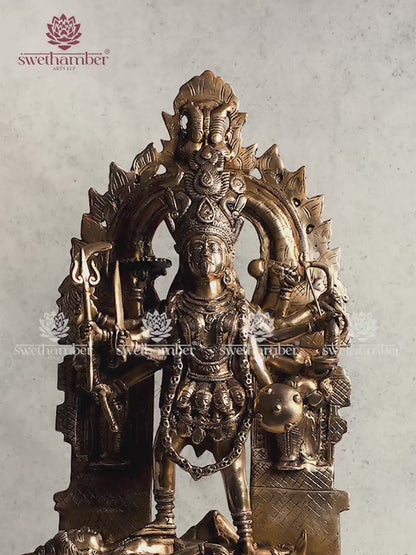 Goddess Kali Statue – Traditional Hindu Worship Idol