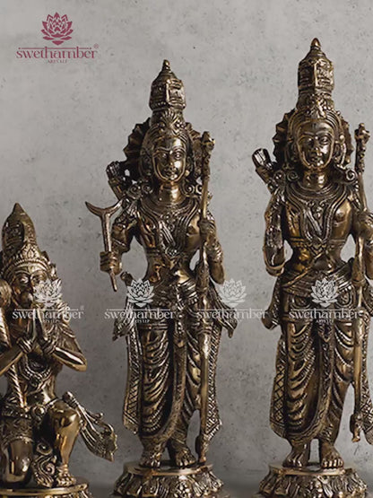 Ramdarbar – Handcrafted Brass Statue