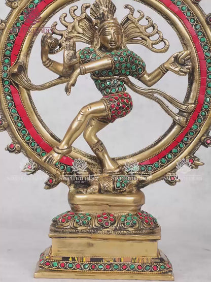 Brass Natraja Antique statue
