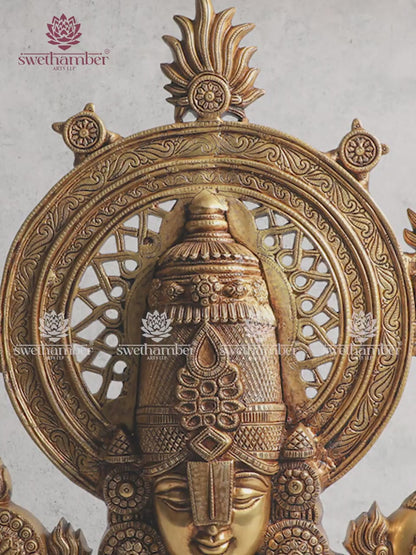 Balaji Bust Sculpture – Sacred Hindu God Idol