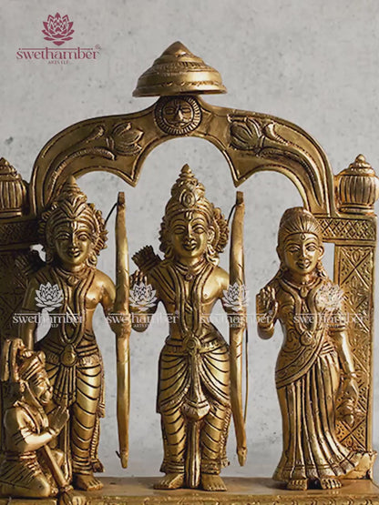 Ram Darbar Idol – Divine Blessings of Shri Ram, Sita, Lakshman & Hanuman