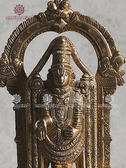 Bronze Balaji Idol – Lord Venkateshwara Statue