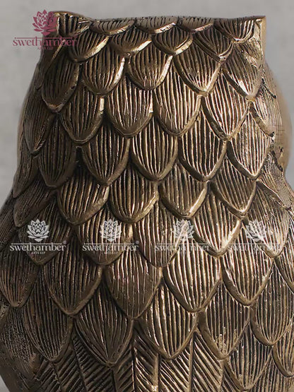 Brass Owl Idol – Decorative Artifact