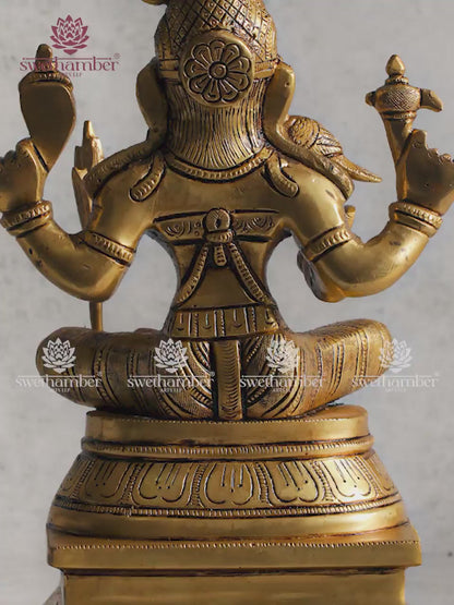 Brass Rajarajeshwari Devi Idol | Raja Rajeswari Amman Statue