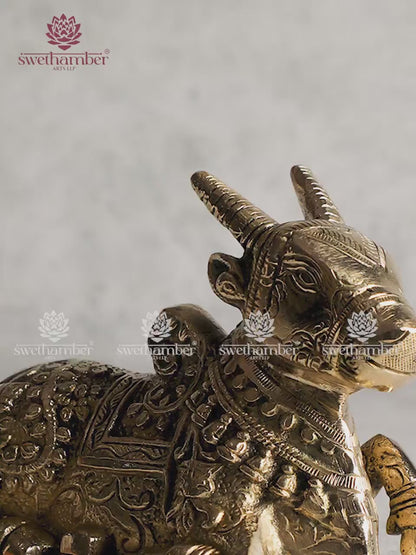 Lord Shiva Nandi Statue for Pooja Room