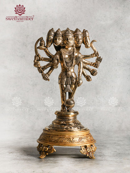 Small Round Brass Chowki / Stand for Idols /Decor